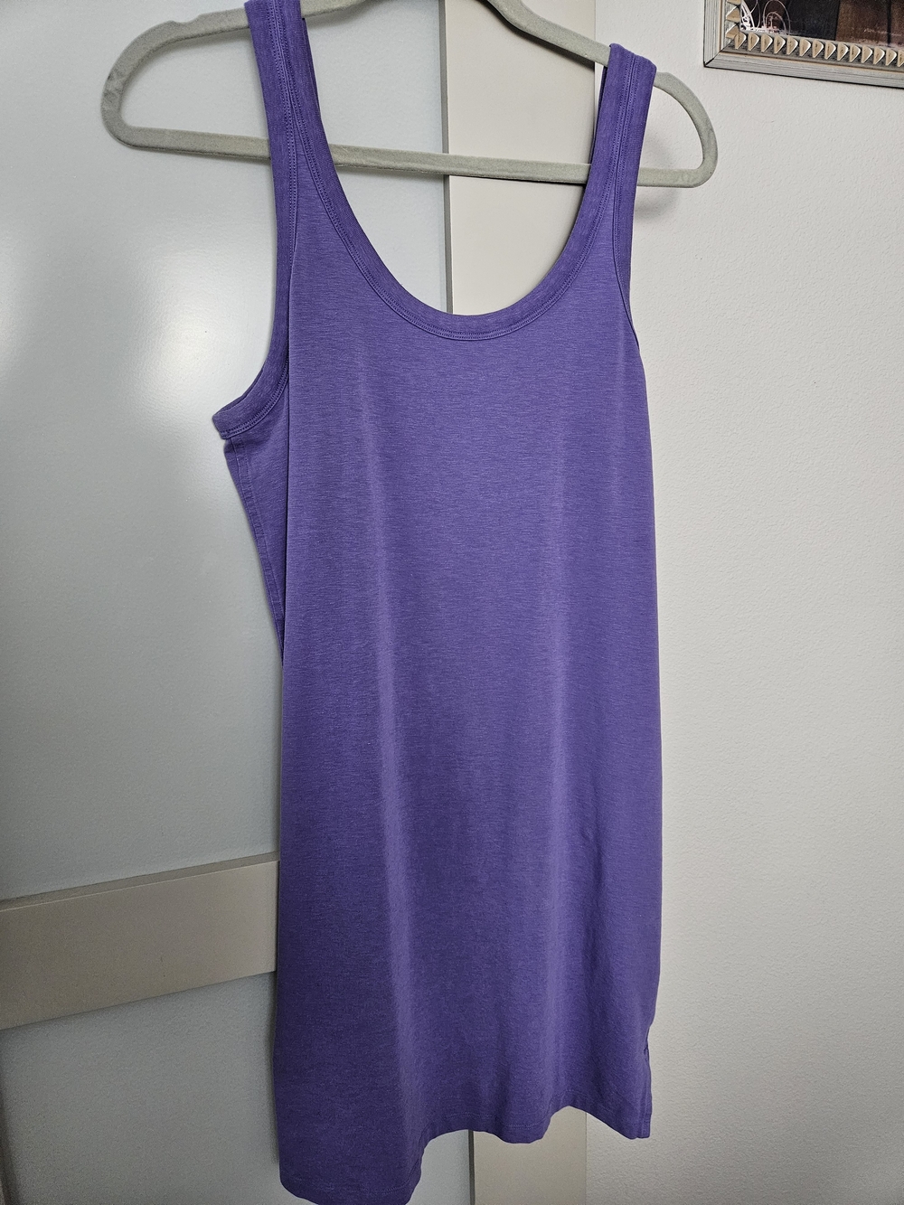 lululemon athletica Purple Scoop Neck Athletic Dress